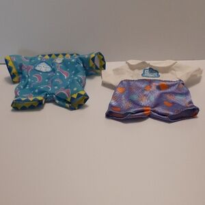 Colorful doll outfits baby brother and big sister